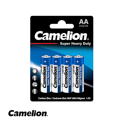 باطری قلمی سوپر انرژی کارتی 4 عددی کملیون