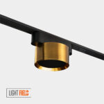 چراغ مگنتی اسلیم دارک لایت 10 وات طلایی