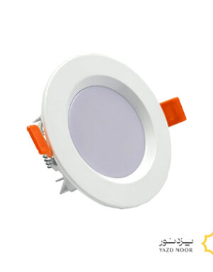 پنل سقفی SMD توکار بک لایت 8 وات بدنه ABS یزد نور