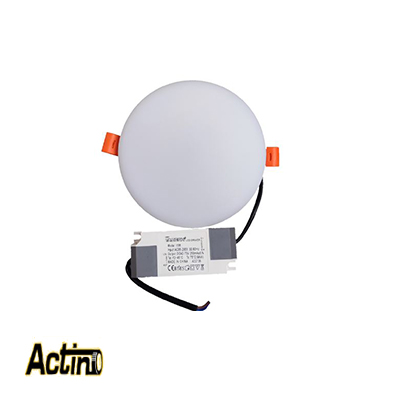 پنل فول لایت گرد توکار 15 وات SMD اکتینو