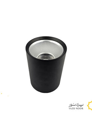 چراغ استوانه ای سقفی 30 وات COB رفلکتور دار یزد نور