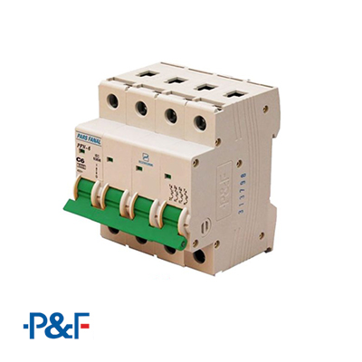 کلید مینیاتوری سه پل با نول PFN-3P+N پارس فانال