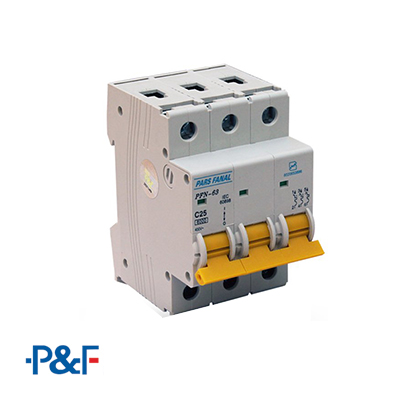 فیوز مینیاتوری سه پل PFN-3P پارس فانال