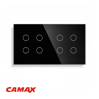 کلید هشت پل لمسی ساده کامکث CAMAX