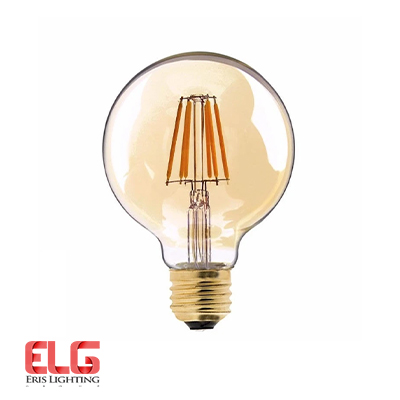لامپ دکوراتیو فیلامنتی 4 وات مدل G80 پایه E27