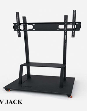 پایه تلویزیون ایستاده تی وی جک مدل X80 مخصوص 105 اینچ