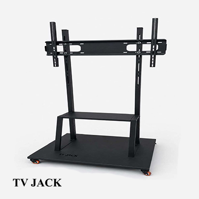پایه تلویزیون ایستاده تی وی جک مدل X80 مخصوص 105 اینچ