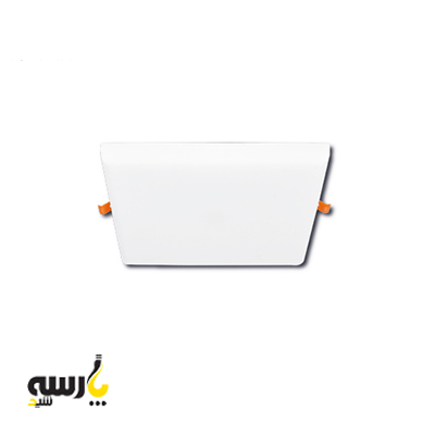 چراغ سقفی توکار مربعی فریم لس 18 وات پارسه شید سایزشو