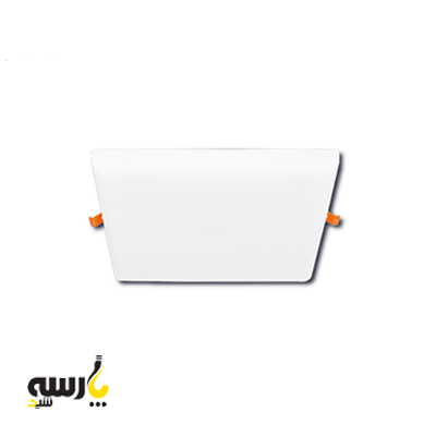 چراغ سقفی توکار مربعی فریم لس 24 وات پارسه شید سایزشو